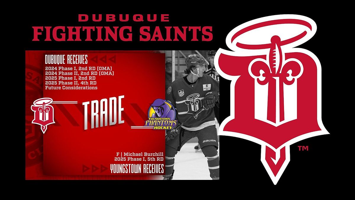 Youngstown Phantoms at Dubuque Fighting Saints at ImOn Arena