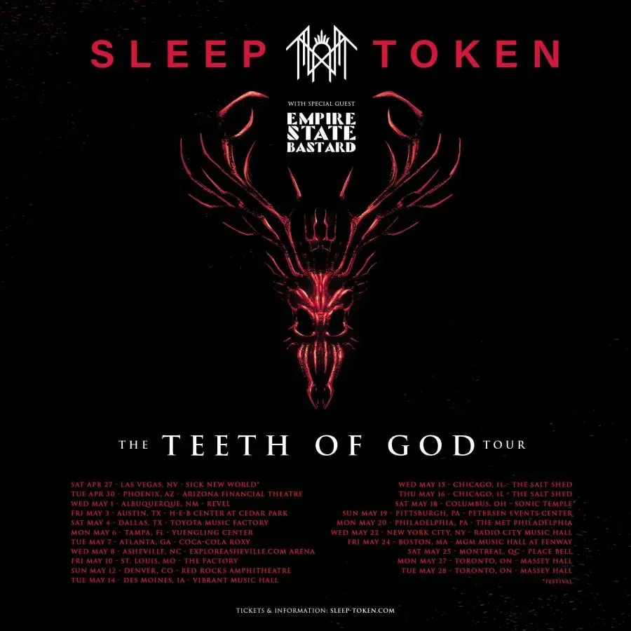 Sleep Token at First Horizon Coliseum at Greensboro Complex