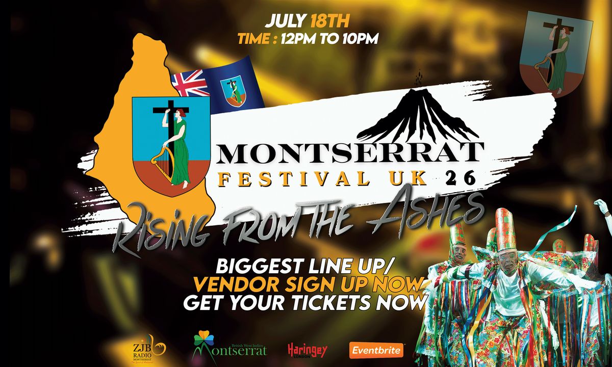 Montserrat Festival UK 2026 \u2013 Rising From The Ashes