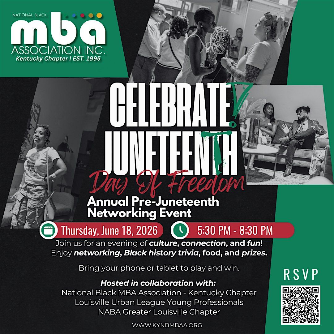Connect & Celebrate \u2014 a Pre-Juneteenth Networking & Trivia Night