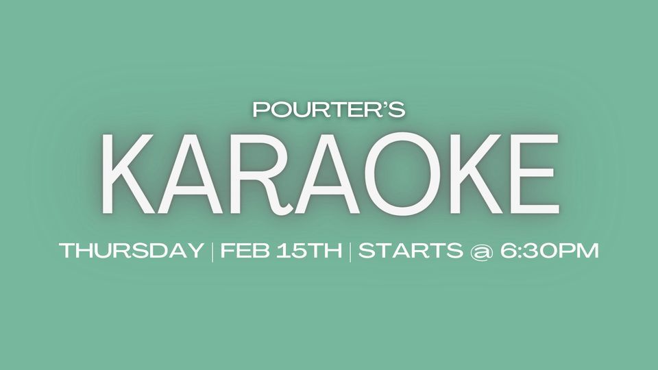 Karaoke Night @ POURter's