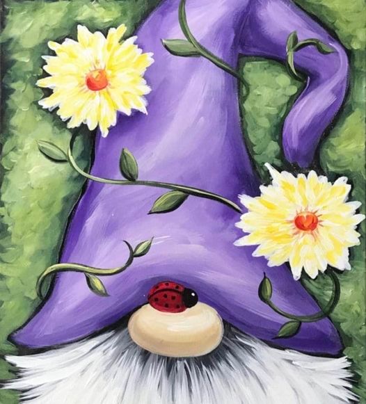 Gnome Painting Class | Tall Tree Tastings, Beatrice, NE | March 23, 2023