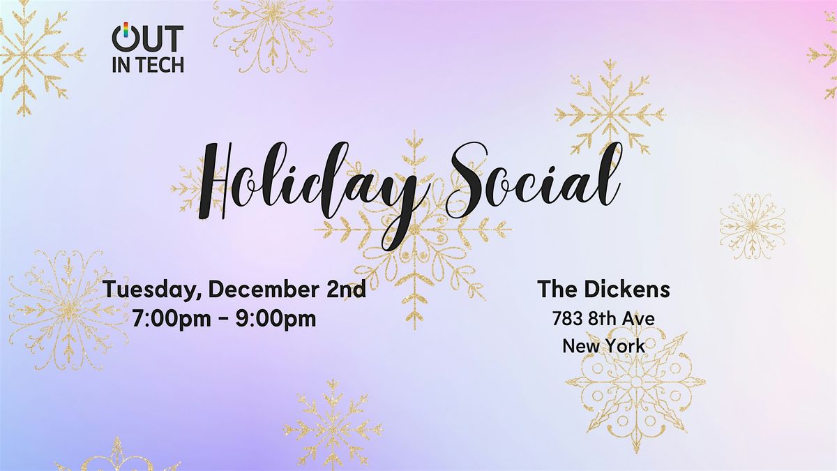 Out in Tech NYC | Holiday Social