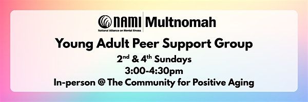 Young Adult Peer Support Group