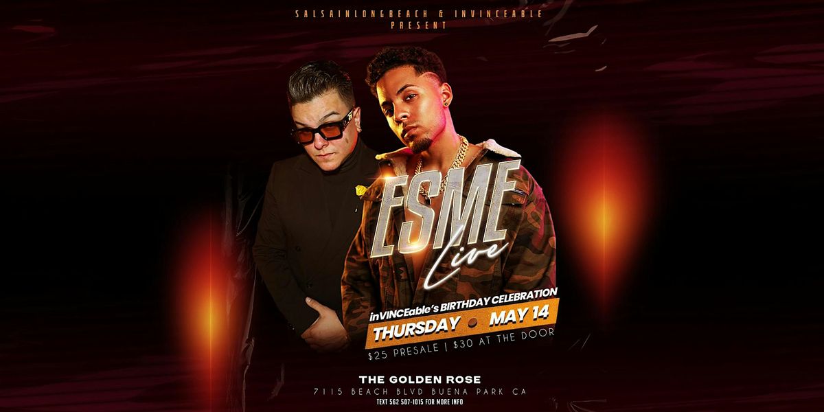 ESME LIVE | BACHATA CONCERT