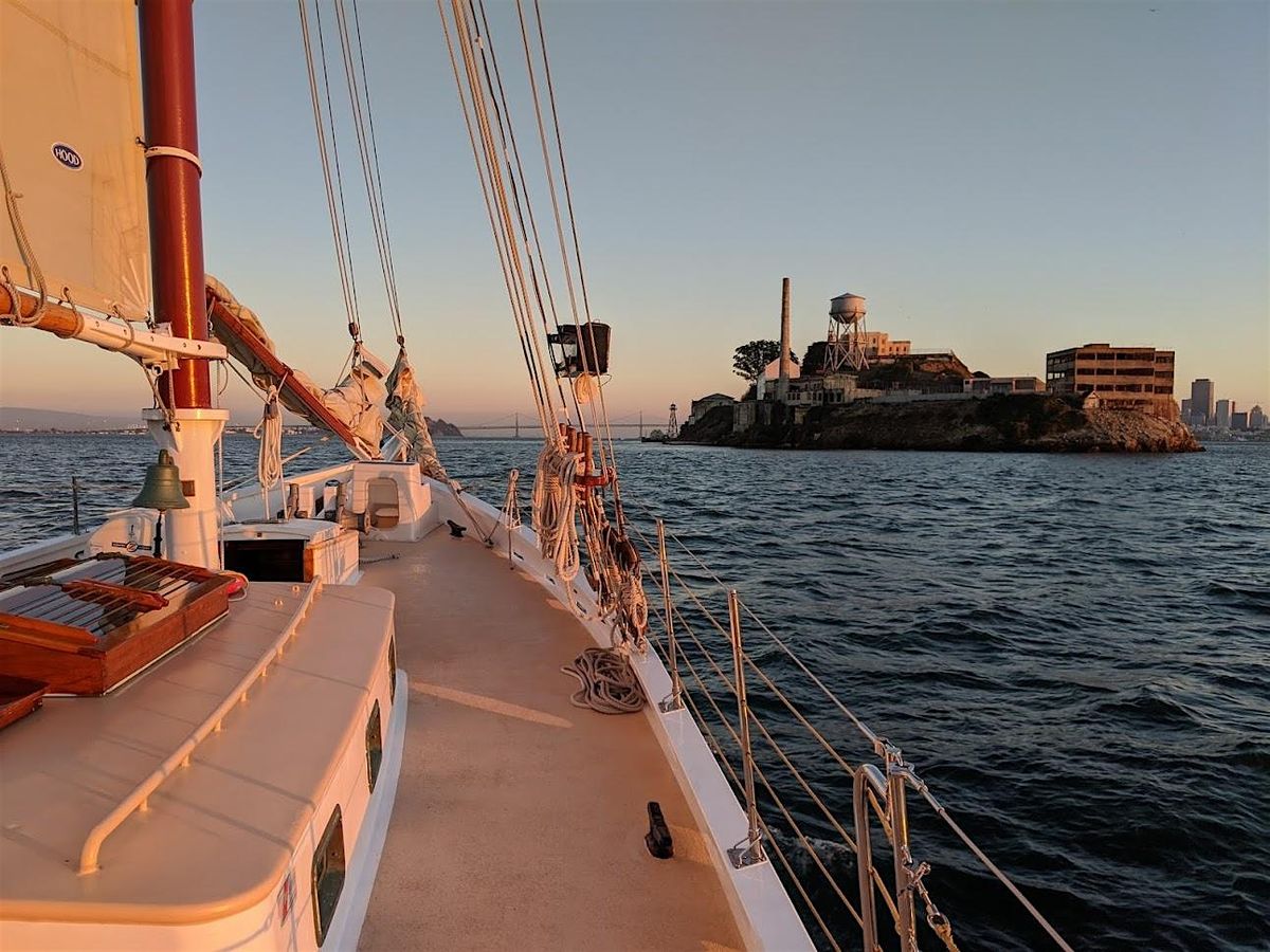 Friday Sunset Sail - Memorial Day Weekend on San Francisco Bay 2026