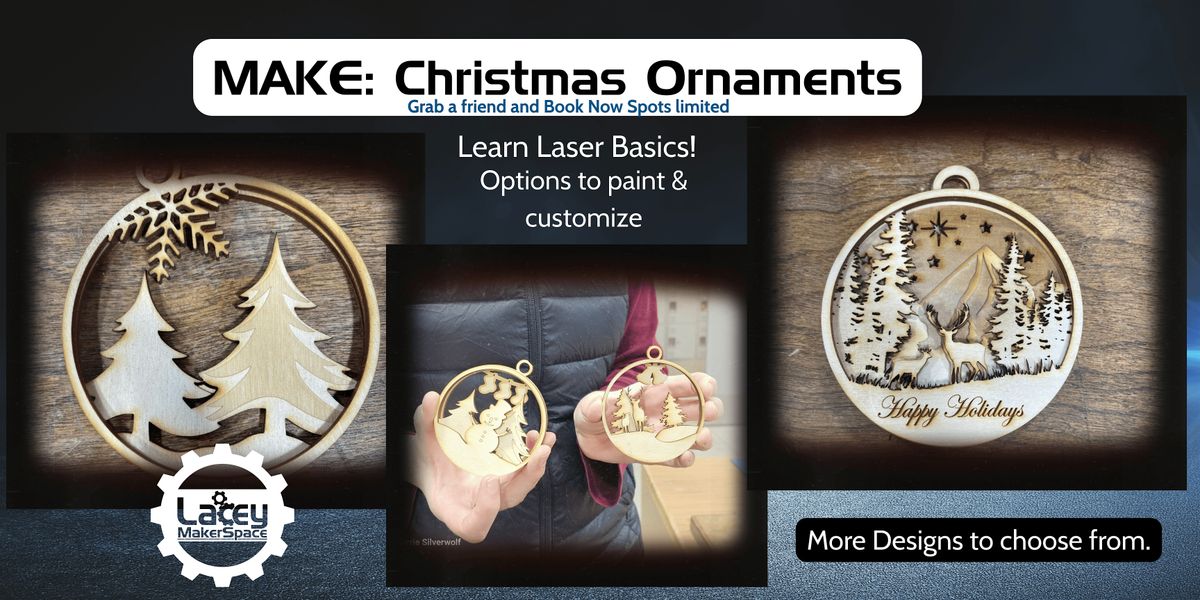 MAKE: Christmas Ornaments