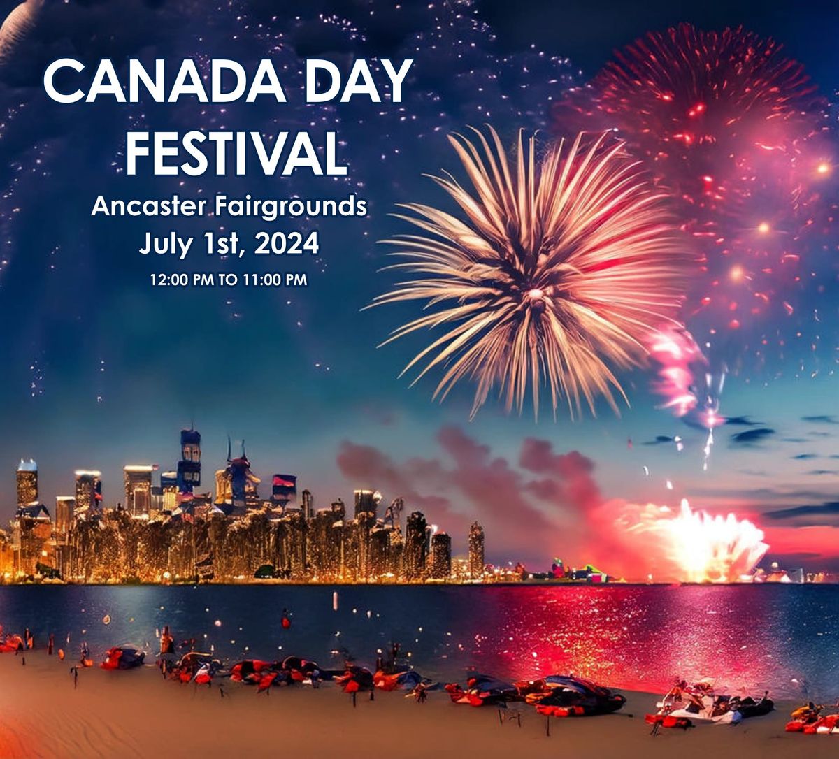 Canada Day Fest Ancaster Fairgrounds, Hamilton, ON July 1, 2024