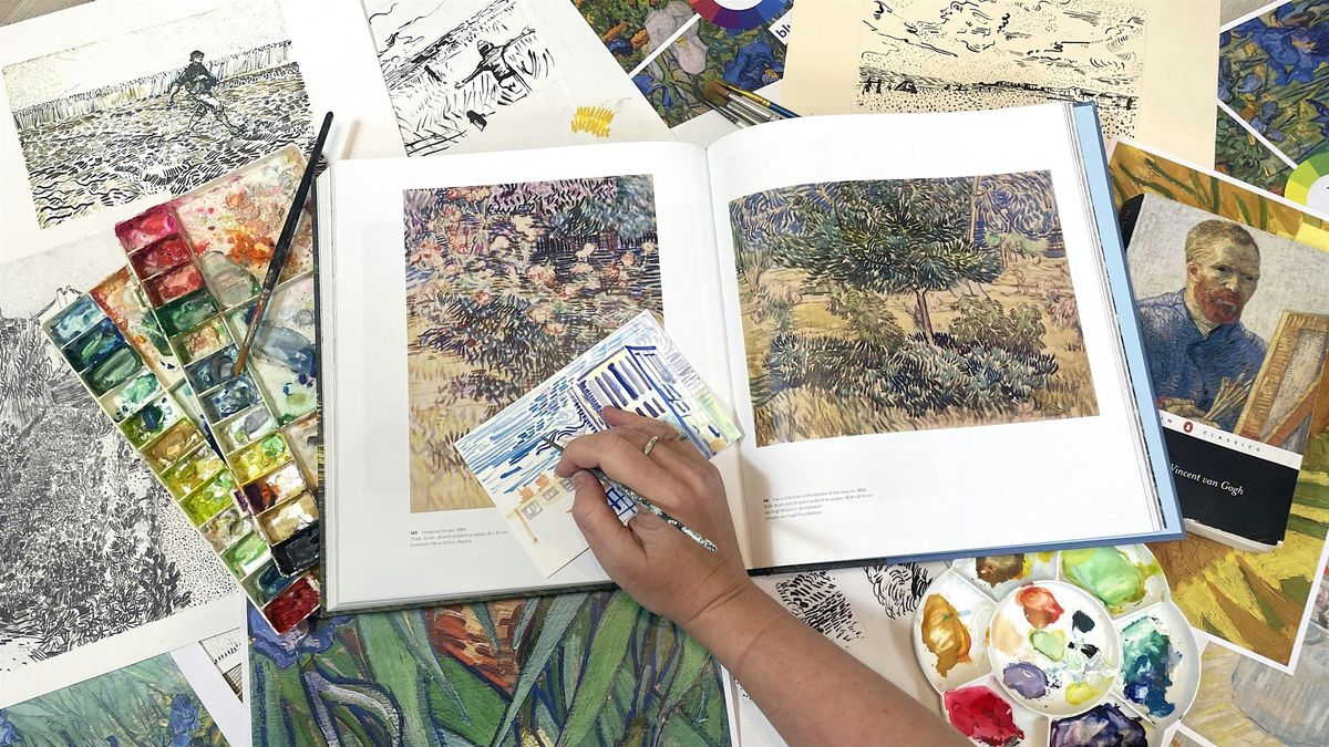 **SOLD OUT**Watercolours with Vincent: A Van Gogh-Inspired Landscape Class