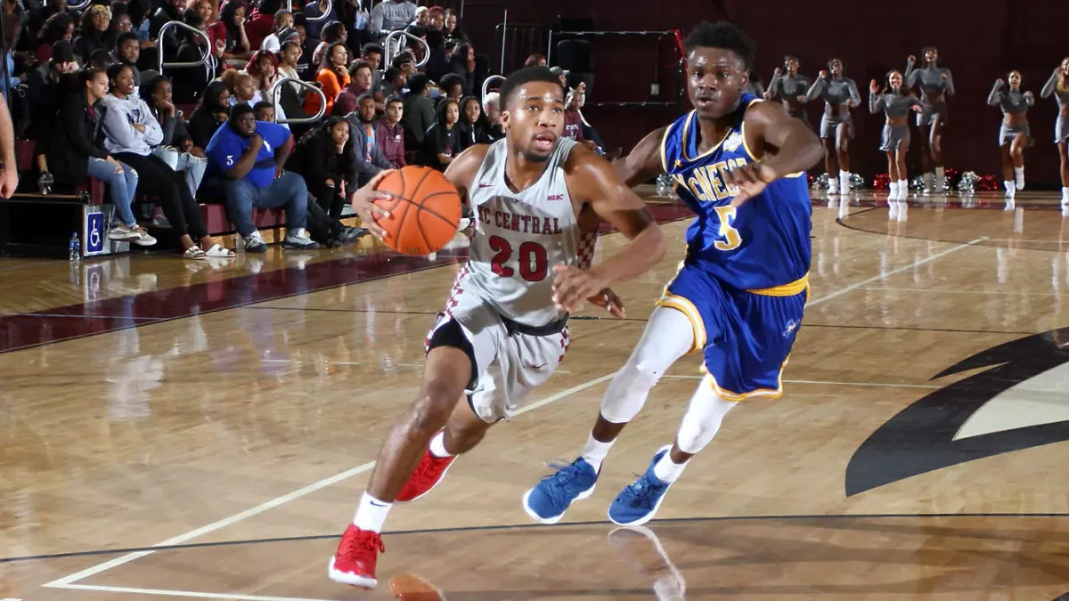 North Carolina Central Eagles at James Madison Dukes Mens Basketball