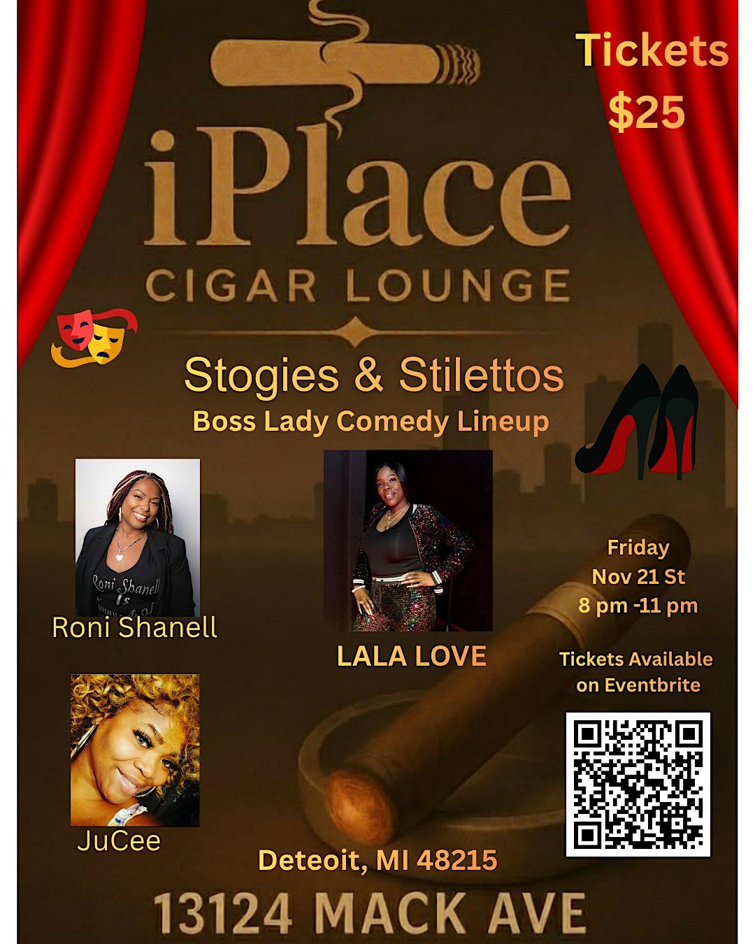 Stogies & Stilettos All Female Lineup Comedy show