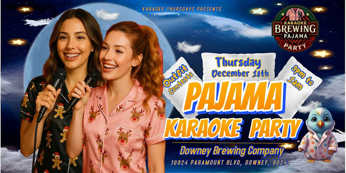 Pajama Karaoke Party