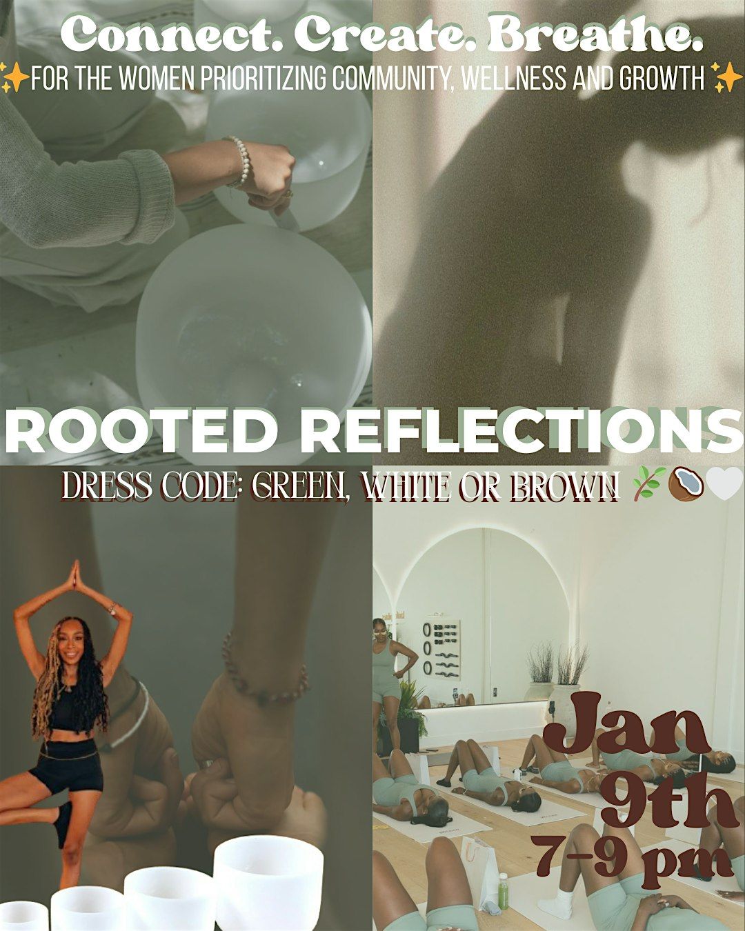Rooted Reflections: Yoga & Vision Board Party