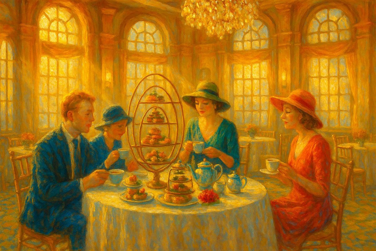Tea Time at the Tip Top Tap