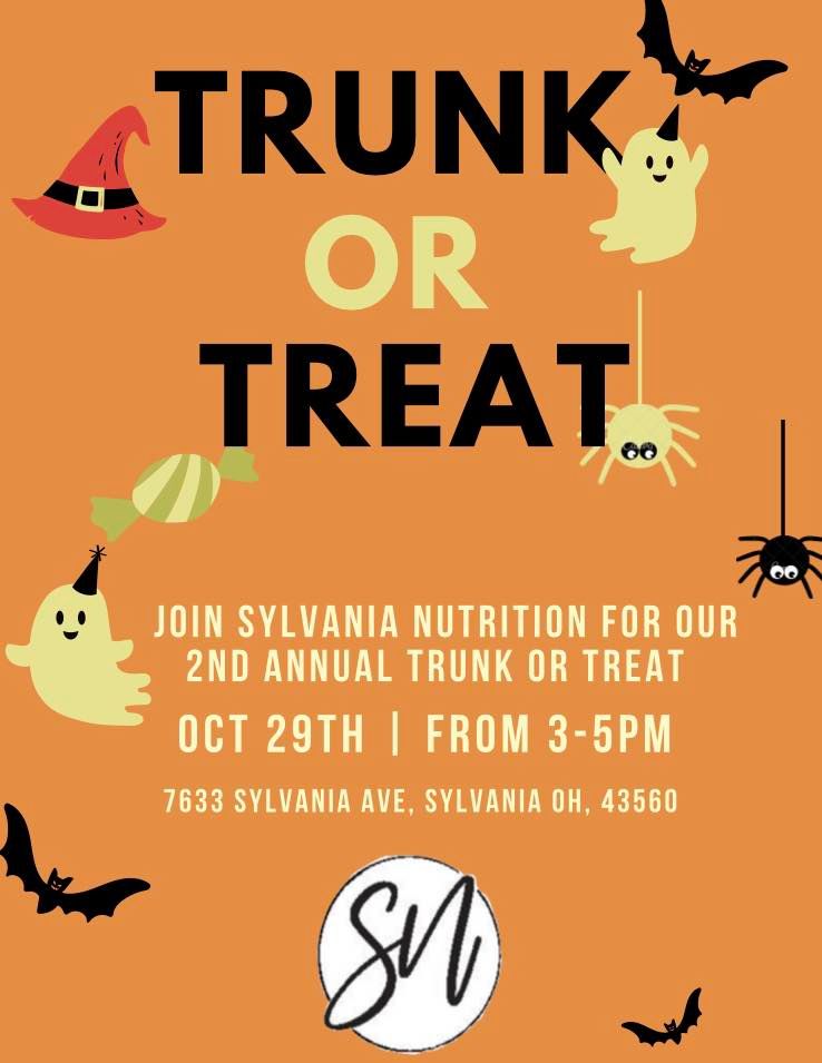 Sylvania Nutrition 2nd Annual Trunk or Treat! Sylvania Nutrition