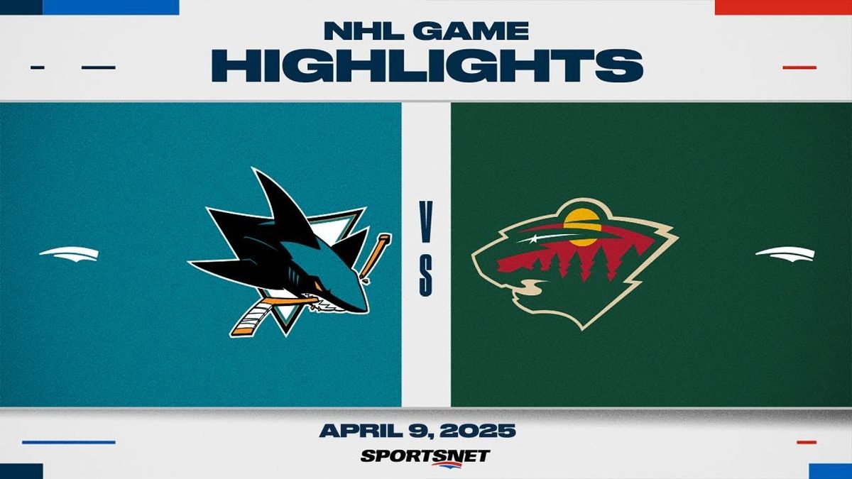 Minnesota Wild vs. San Jose Sharks