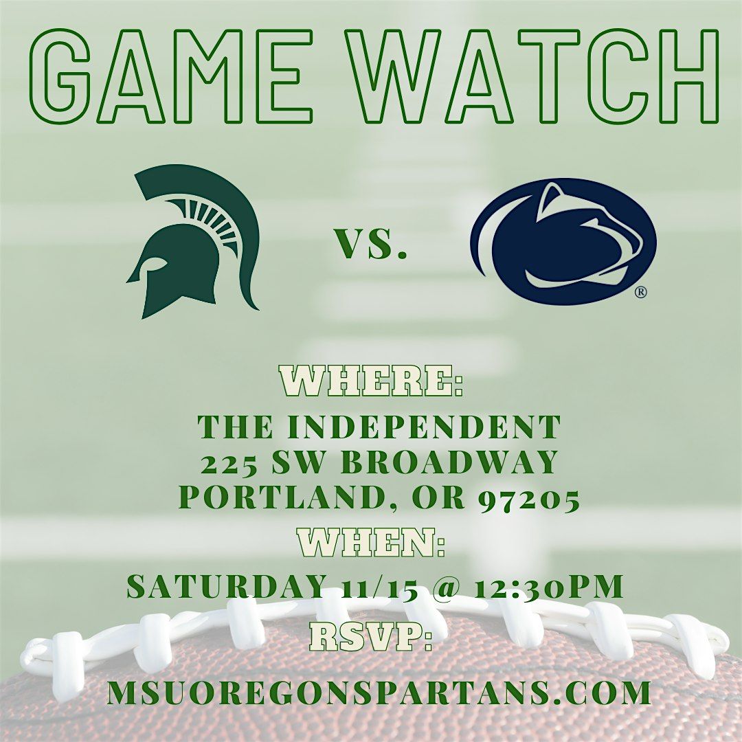 MSU vs. Penn State Football Game Watch - The Independent