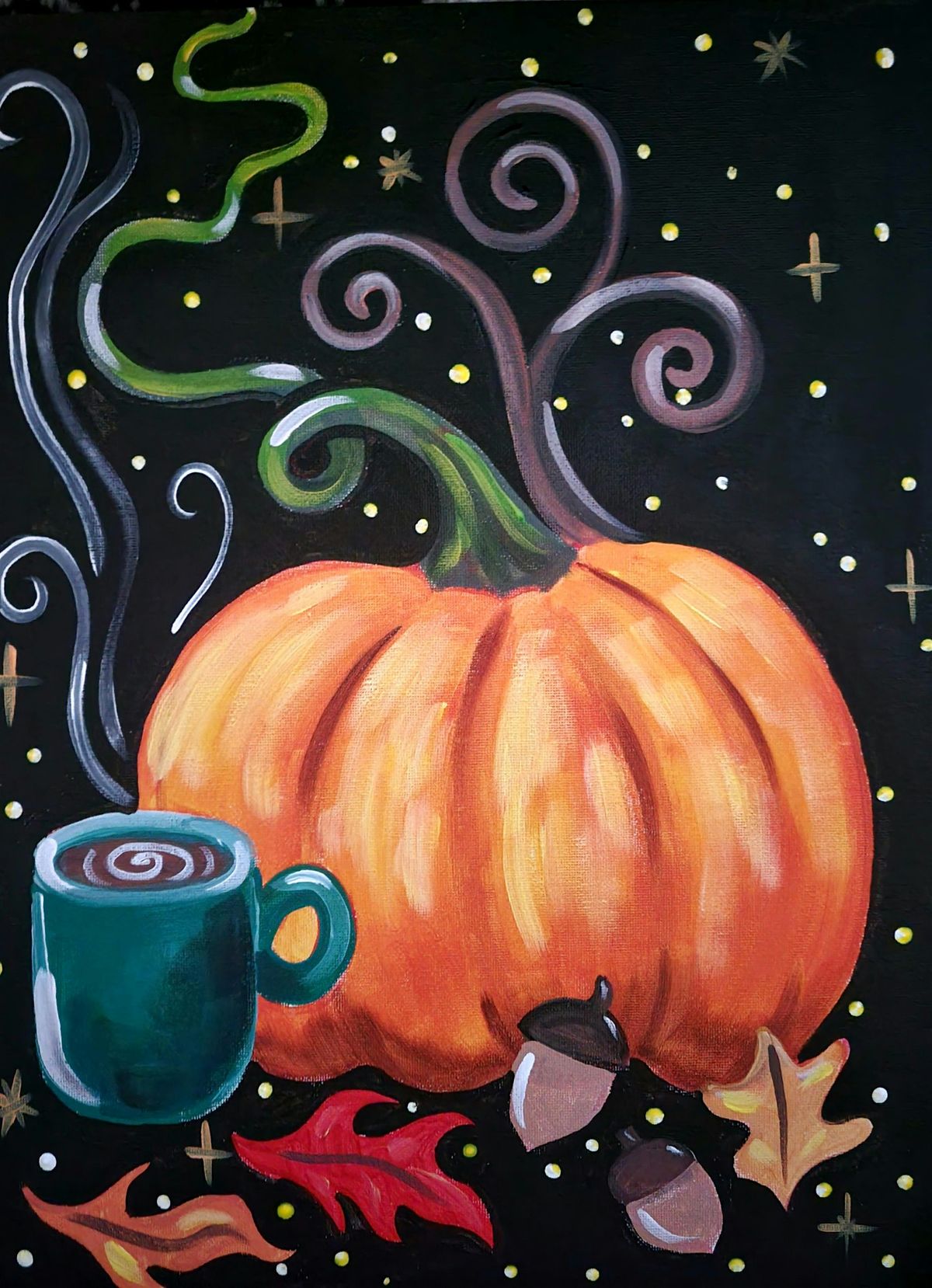 Festive Fall Paint Party at SteepleJack Hawthorne!