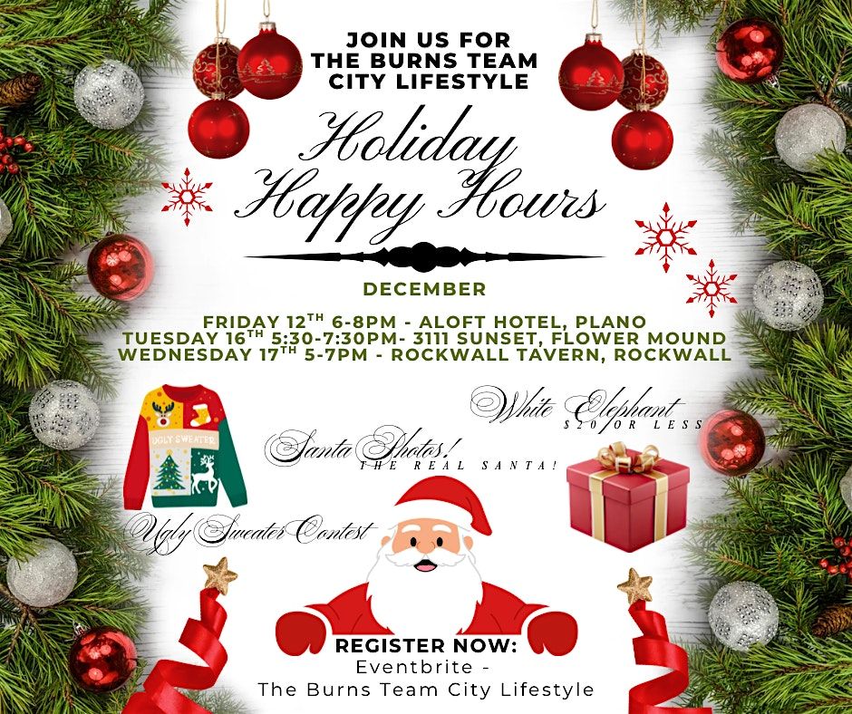 City Lifestyle B2B Holiday Happy Hour - Plano\/Allen