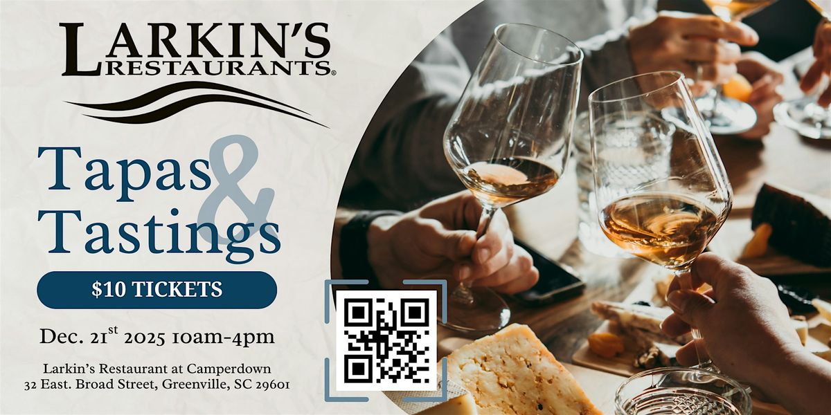 Tapas & Tastings at Larkin's