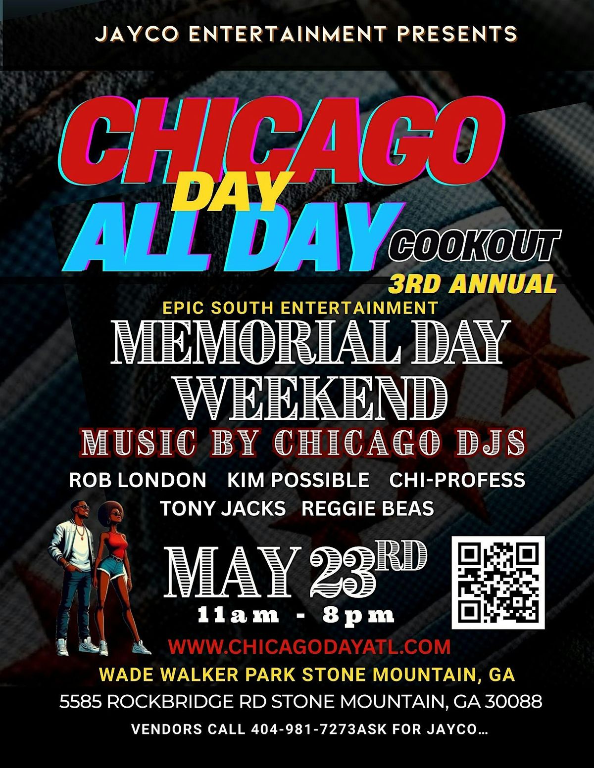 Chicago Day All day Cook out