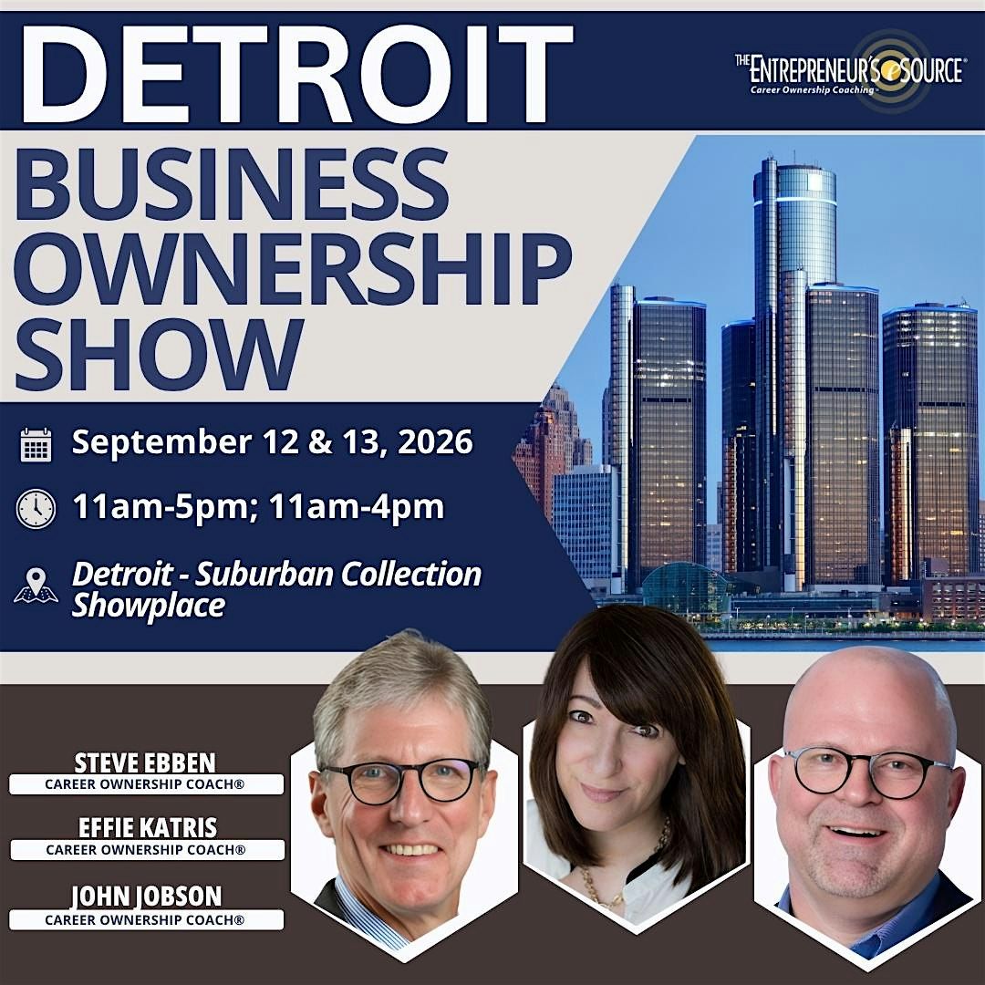 Detroit Business Ownership Show