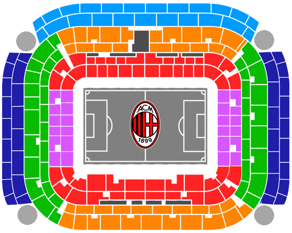AC Milan vs Udinese Calcio at San Siro - Milan
