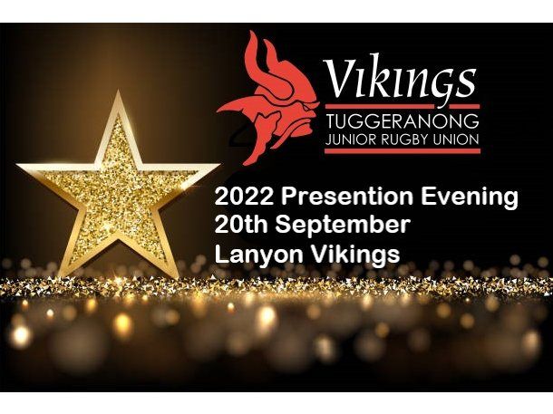 2022 Viking Juniors Presentation Evening