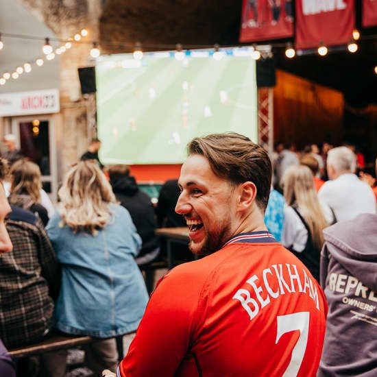 England Vs Ghana - Live at Flat Iron Square