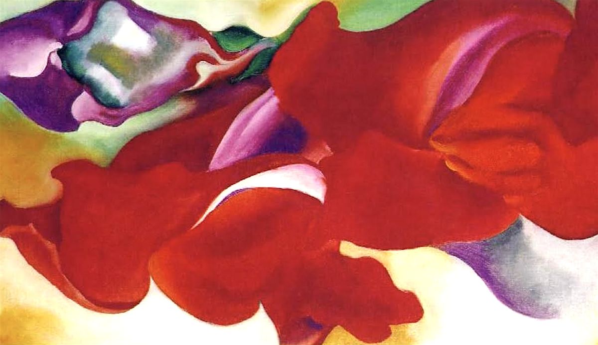 Red Flowers in Pastels with Deborah Shea