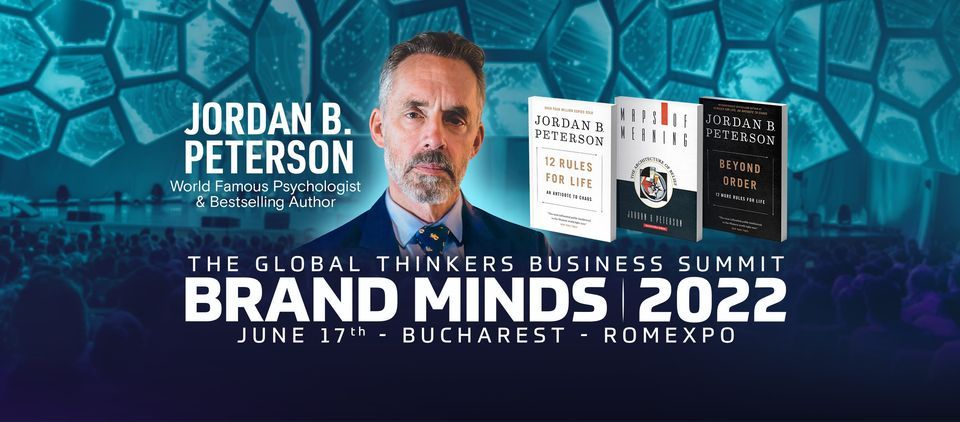 JORDAN B. PETERSON at BRAND MINDS 2022 at ROMEXPO B HALLS on 17th June ...