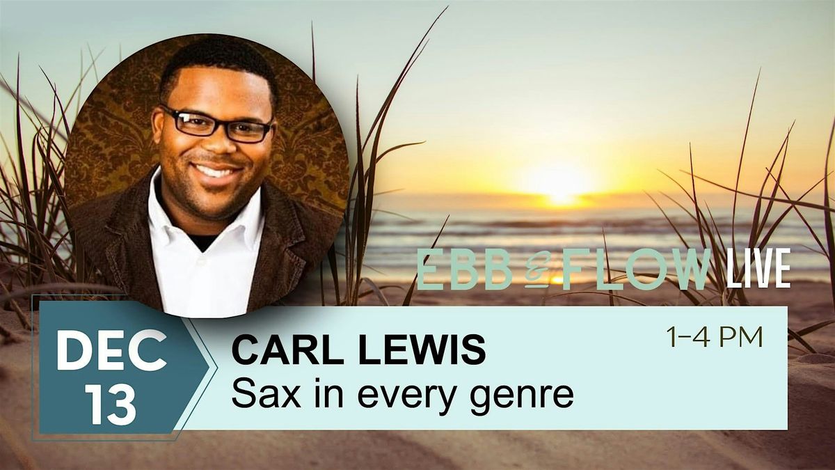 CARL LEWIS ON SAX BEACHSIDE!