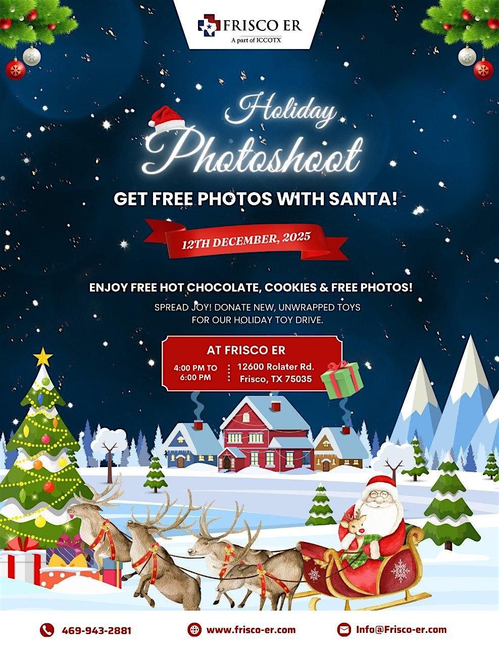 Free Photos with Santa