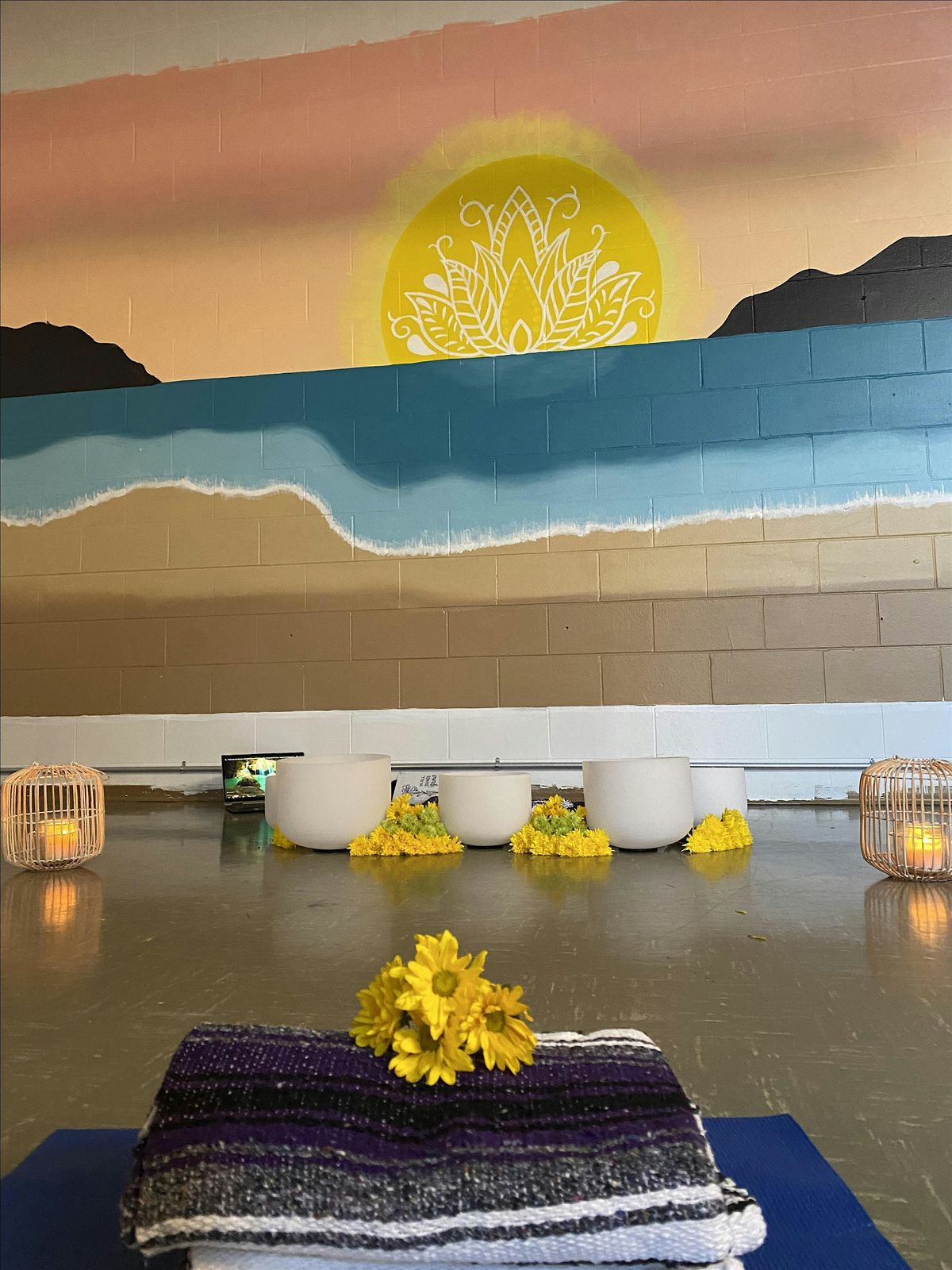 Ba\u00f1o de sonido en Comunidad