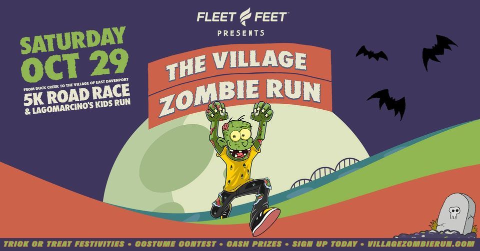 The Village Zombie Run Presented by Fleet Feet Village of East