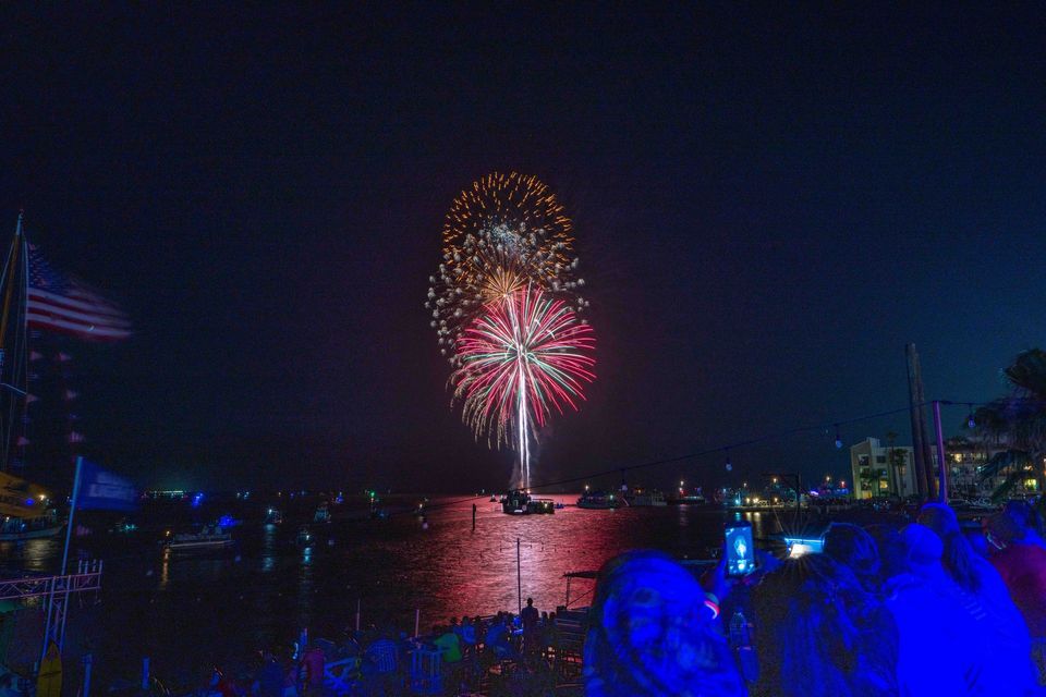 Memorial Day Fireworks Jim's Pier, South Padre Island, TX May 28, 2023