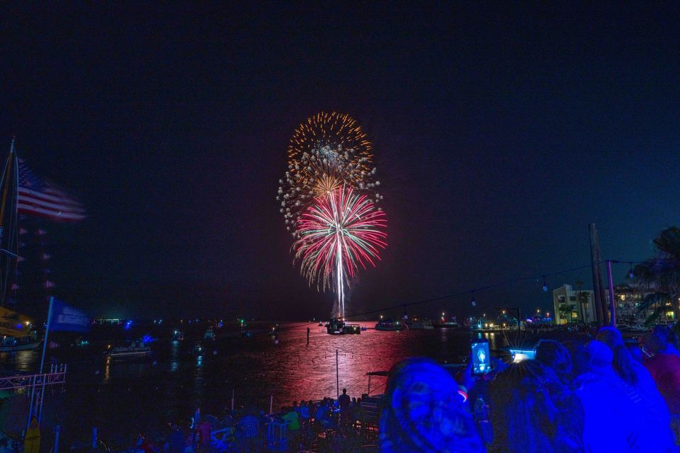 Memorial Day Fireworks Jim's Pier, South Padre Island, TX May 28, 2025