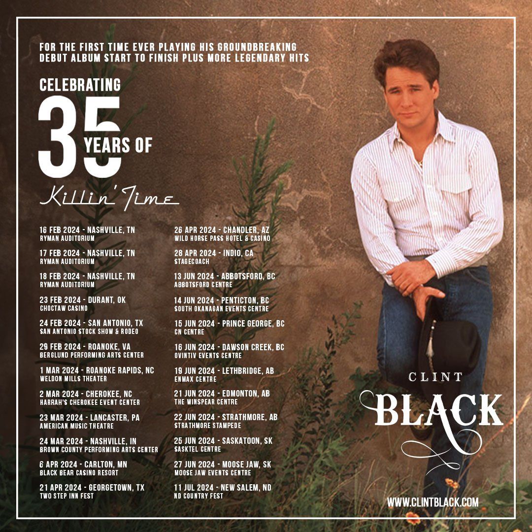 Clint Black at Alabama Theatre Birmingham