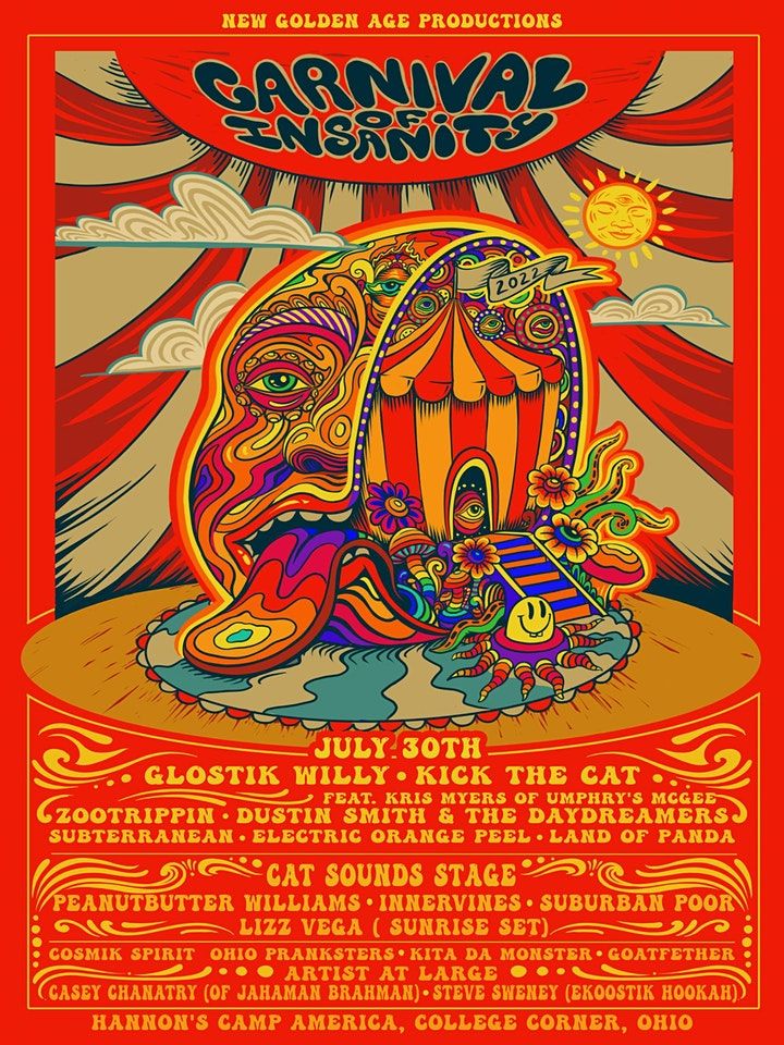 Carnival of Insanity 2022 Hannon's Camp America, College Corner, OH