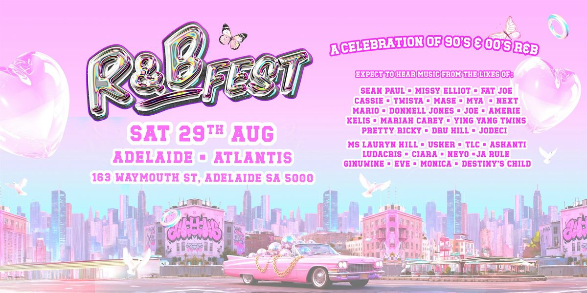 R&B Fest Is Coming To Adelaide!
