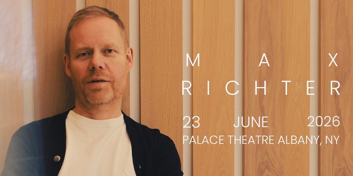 Max Richter at Masonic Temple - Jack White Theatre
