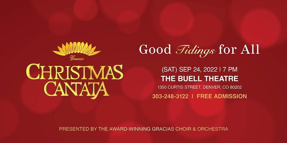 2022 Gracias Choir Christmas Cantata in Denver Temple Hoyne Buell Best 2022 Choir Christmas Musicals