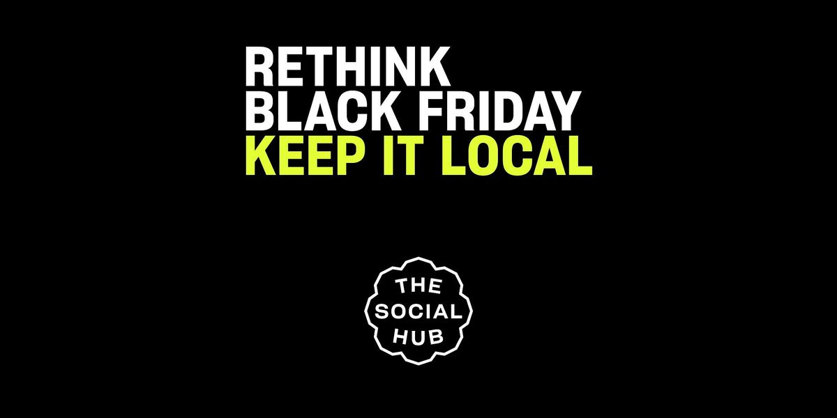 GIVE BACK FRIDAY \u2014 Pop-Up Market en The Social Hub Barcelona