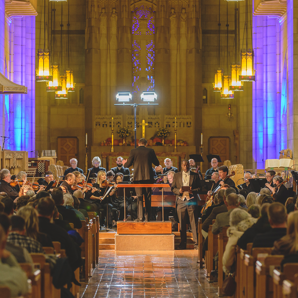 Handel Messiah at Benaroya Hall - Taper Auditorium