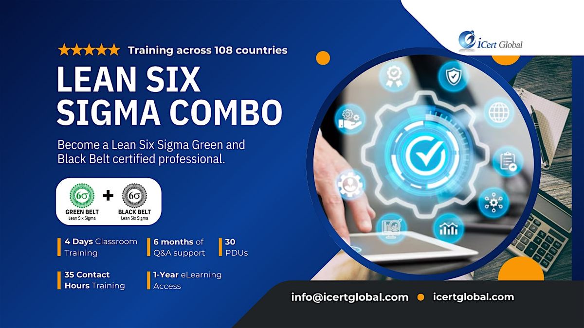 Six Sigma Green & Black Belt Dual Certification in San Marcos, TX