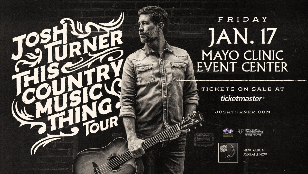 Josh Turner at Niswonger Performing Arts Center - TN