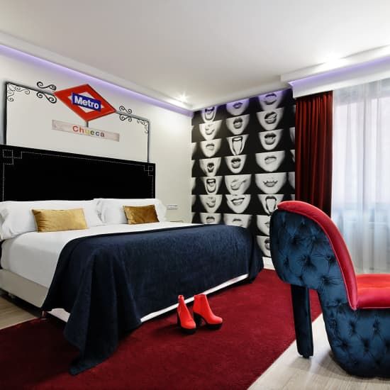 Grupotel Mayorazgo: Noche en hotel tem\u00e1tico en plena Gran V\u00eda Madrile\u00f1a