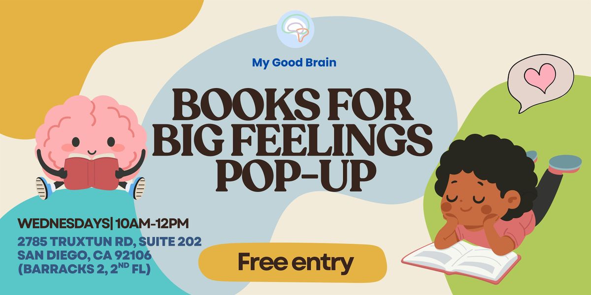 My Good Brain Books for Big Feelings Pop-Up