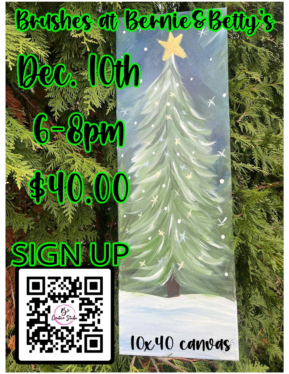 Brushes at Bernie & Bettys