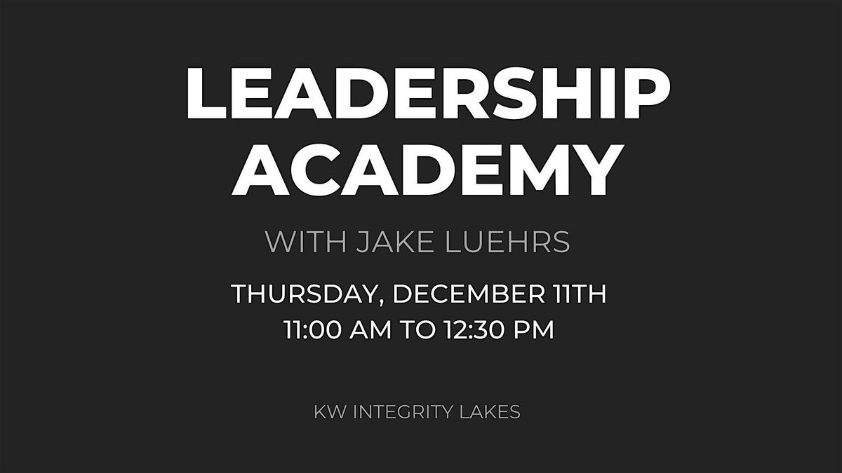 Leadership Academy